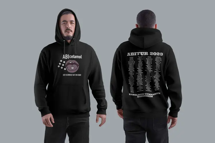 Karolinen Gymnasium Rosenheim Textildruck Hoodies